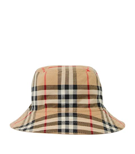 burberry hat for toddler|Burberry reversible check hat.